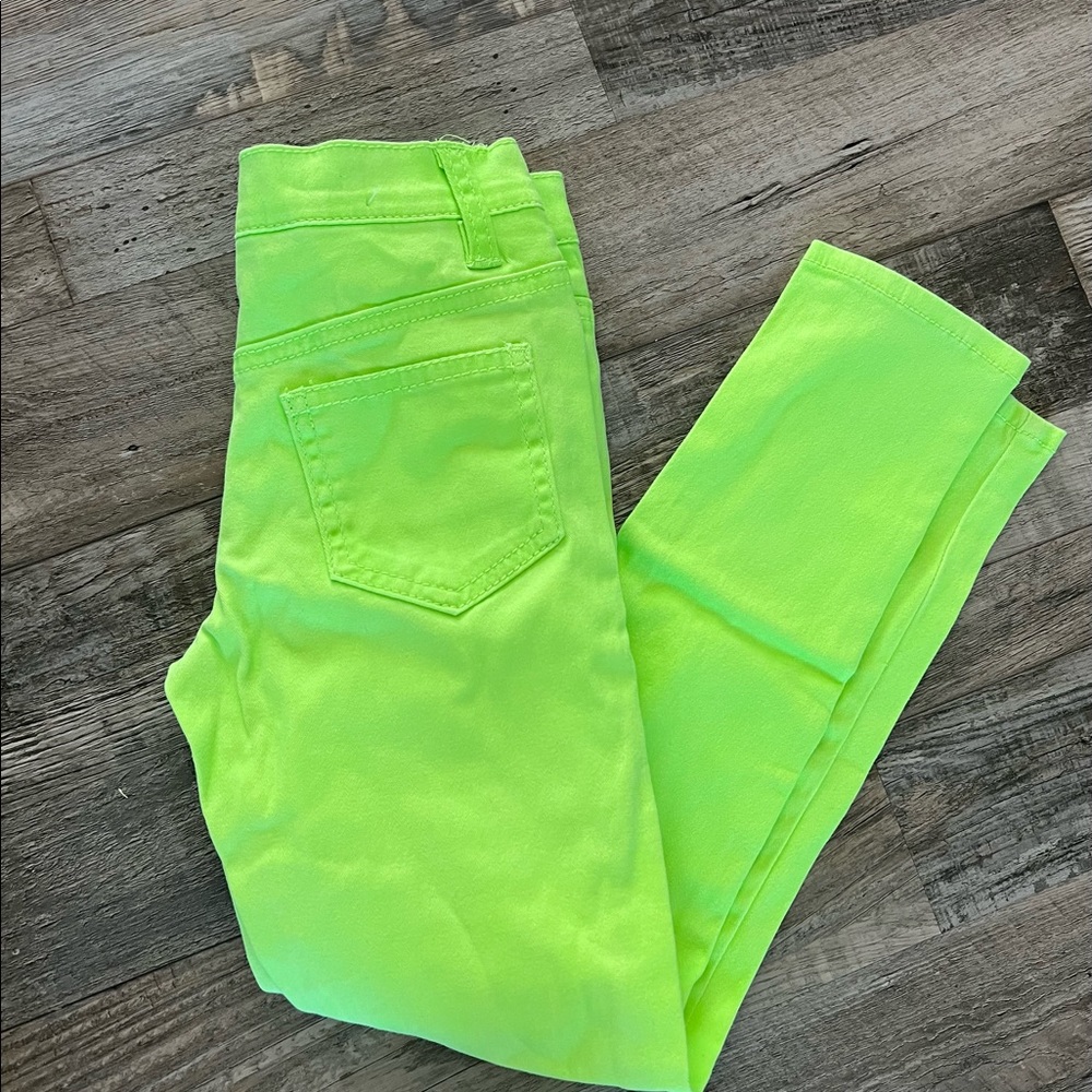 Beautiful Neon Green Skinny Jeans